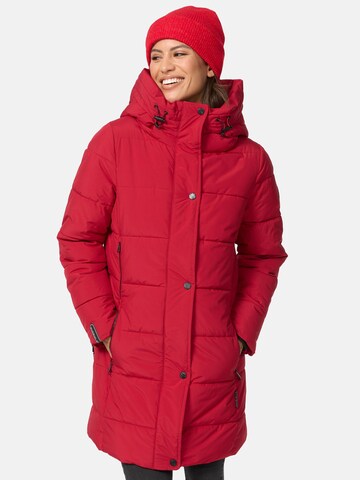 Manteau d’hiver 'Karumikoo XVI' MARIKOO en rouge : devant