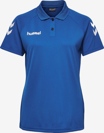 T-shirt fonctionnel Hummel en bleu : devant