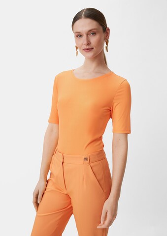COMMA Majica | oranžna barva: sprednja stran