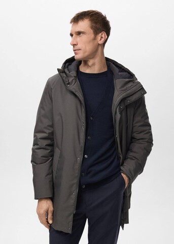 MANGO MAN Winter Parka 'Ben' in Grey