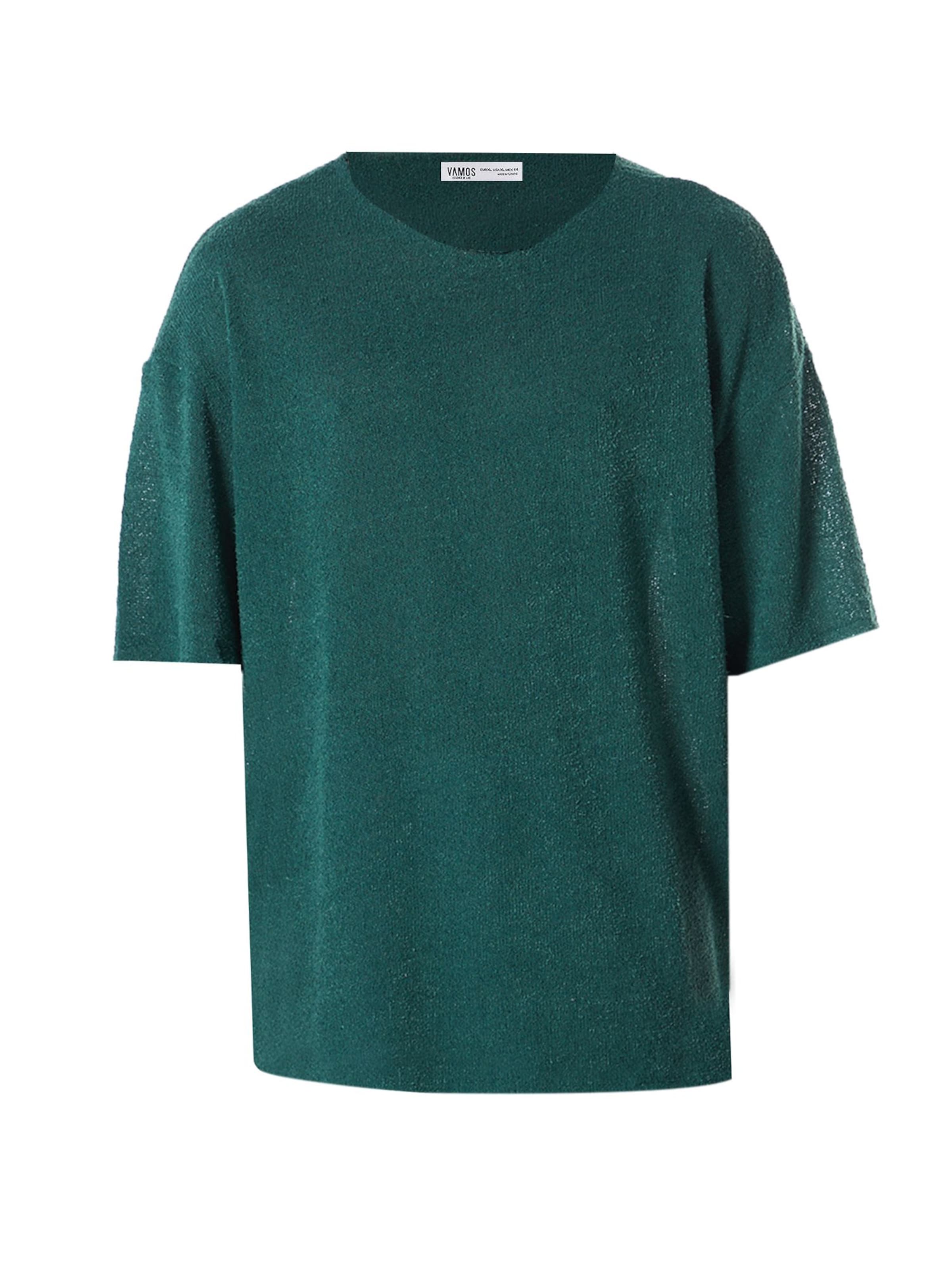 VAMOS CLO Bluser & t-shirts 'Tulip' i grøn: forside