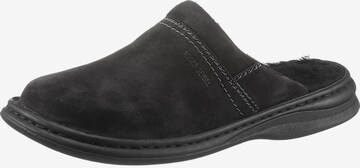 JOSEF SEIBEL Slippers 'Max 67' in Black: front