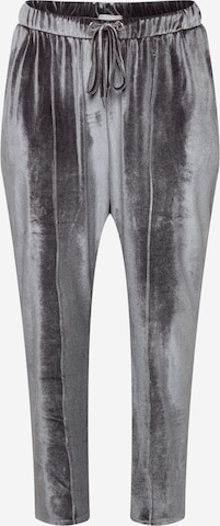 Guido Maria Kretschmer Curvy Collection Панталон 'Rosina' в сиво: отпред