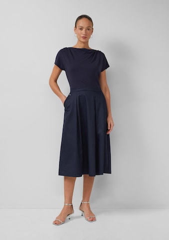 s.Oliver BLACK LABEL Jurk in Blauw: voorkant