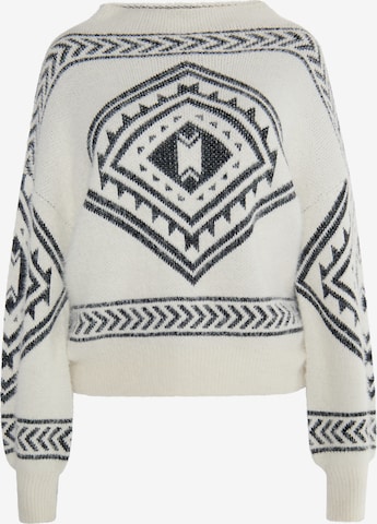 usha FESTIVAL Sweater 'Rakata' in White: front