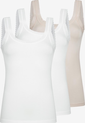 Mey Undershirt 'Modal Lace' in Beige: front