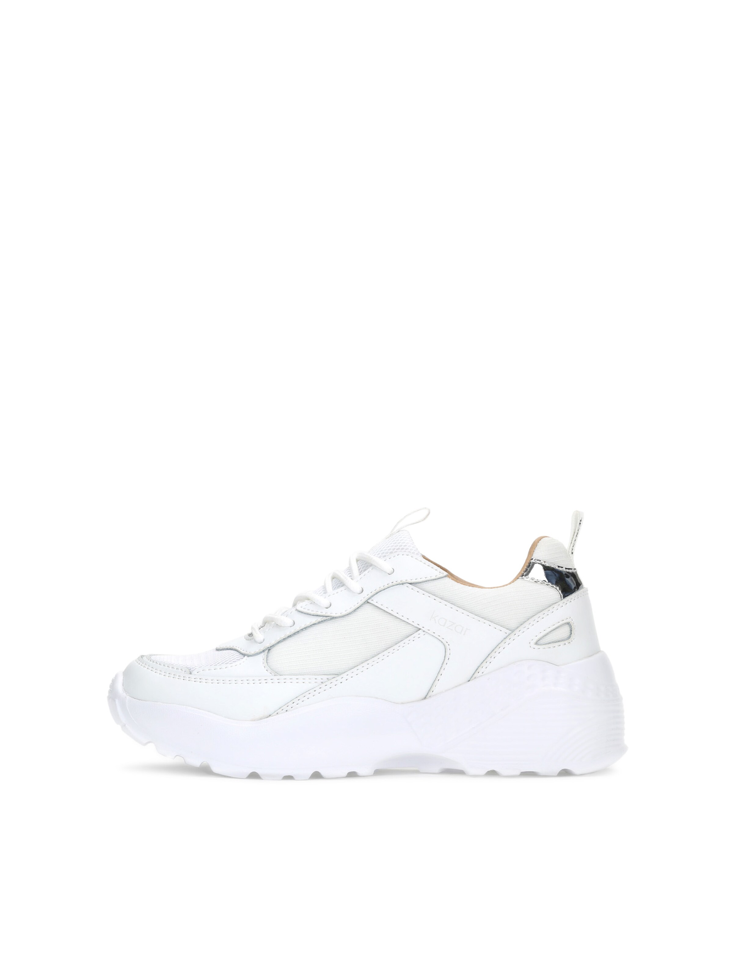 Kazar Sneakers in White: front