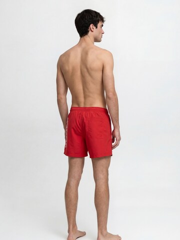 JACK & JONES Шорти за плуване 'JPSTMAUI' в червено