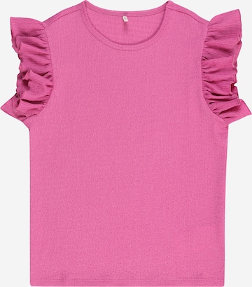 KIDS ONLY Тениска 'KOGEMMA' в розово: отпред