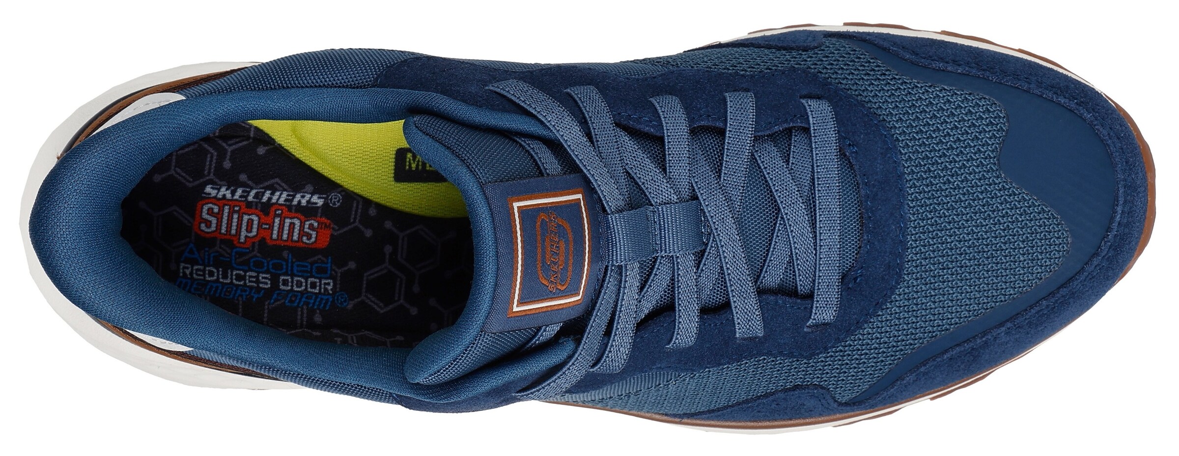 SKECHERS Sneaker in Blau