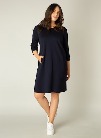 BASE LEVEL CURVY Dress 'Addy' in Blue