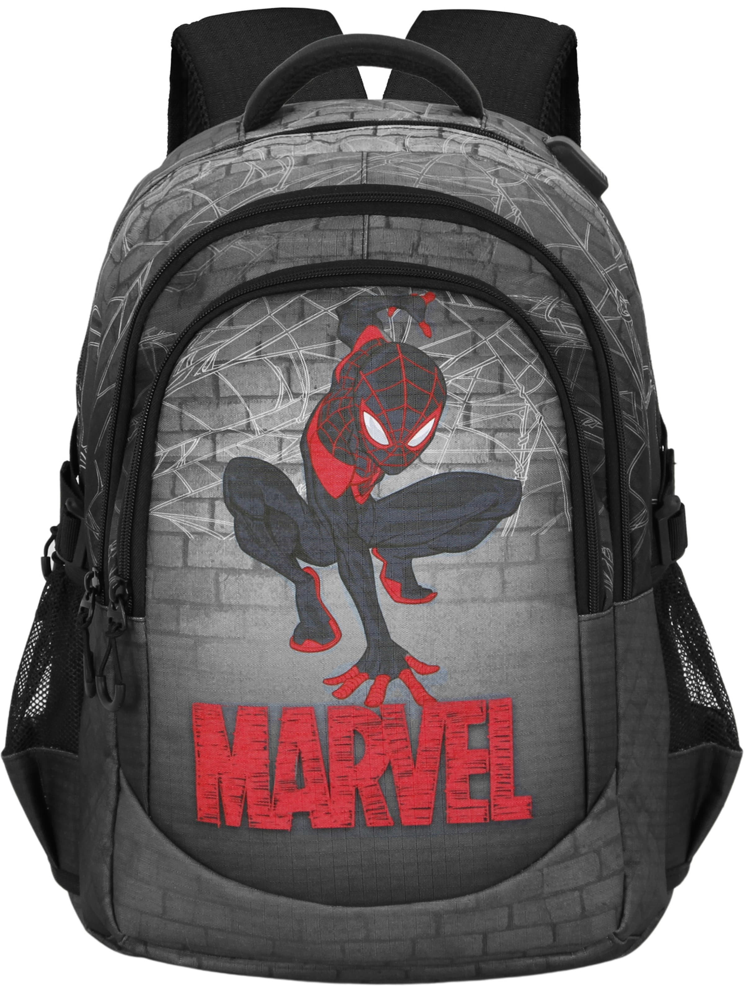 Sac à dos 'Spiderman Spin-PLUS Running' marvel en gris