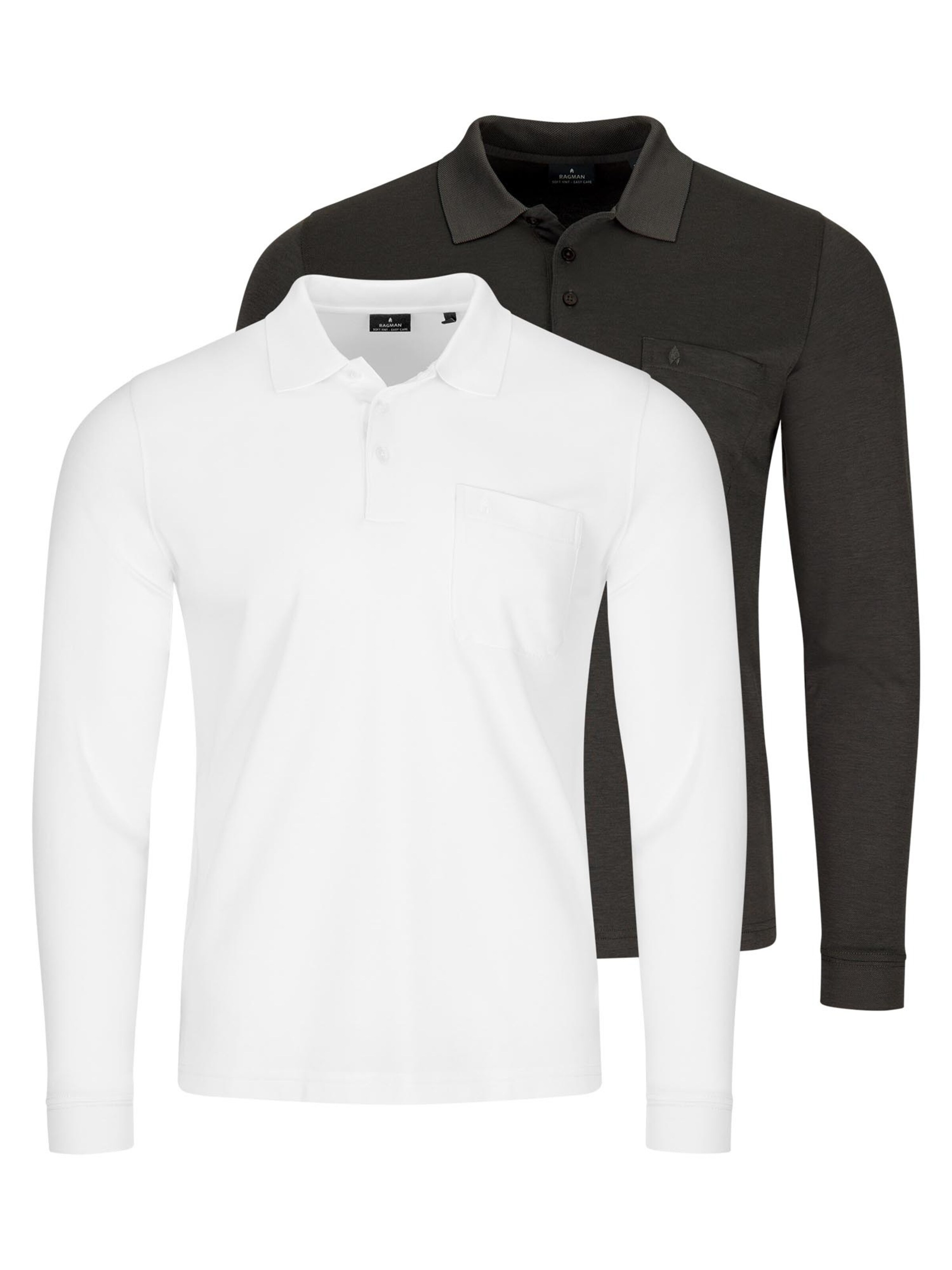 Ragman Shirt 'Basic' in Mixed colours: front
