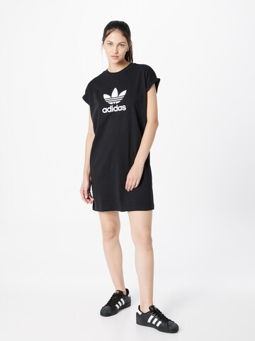 ADIDAS ORIGINALS Dress 'Adicolor' in Black: front