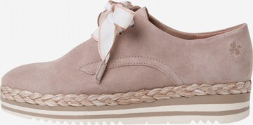 MARCO TOZZI by GUIDO MARIA KRETSCHMER Lace-up shoe in Beige