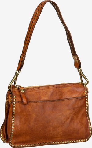 Campomaggi Shoulder Bag 'Kura' in Brown: front