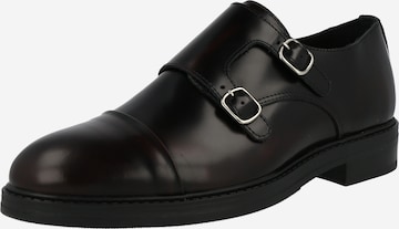 SELECTED HOMME - Zapatillas en marrón: frente