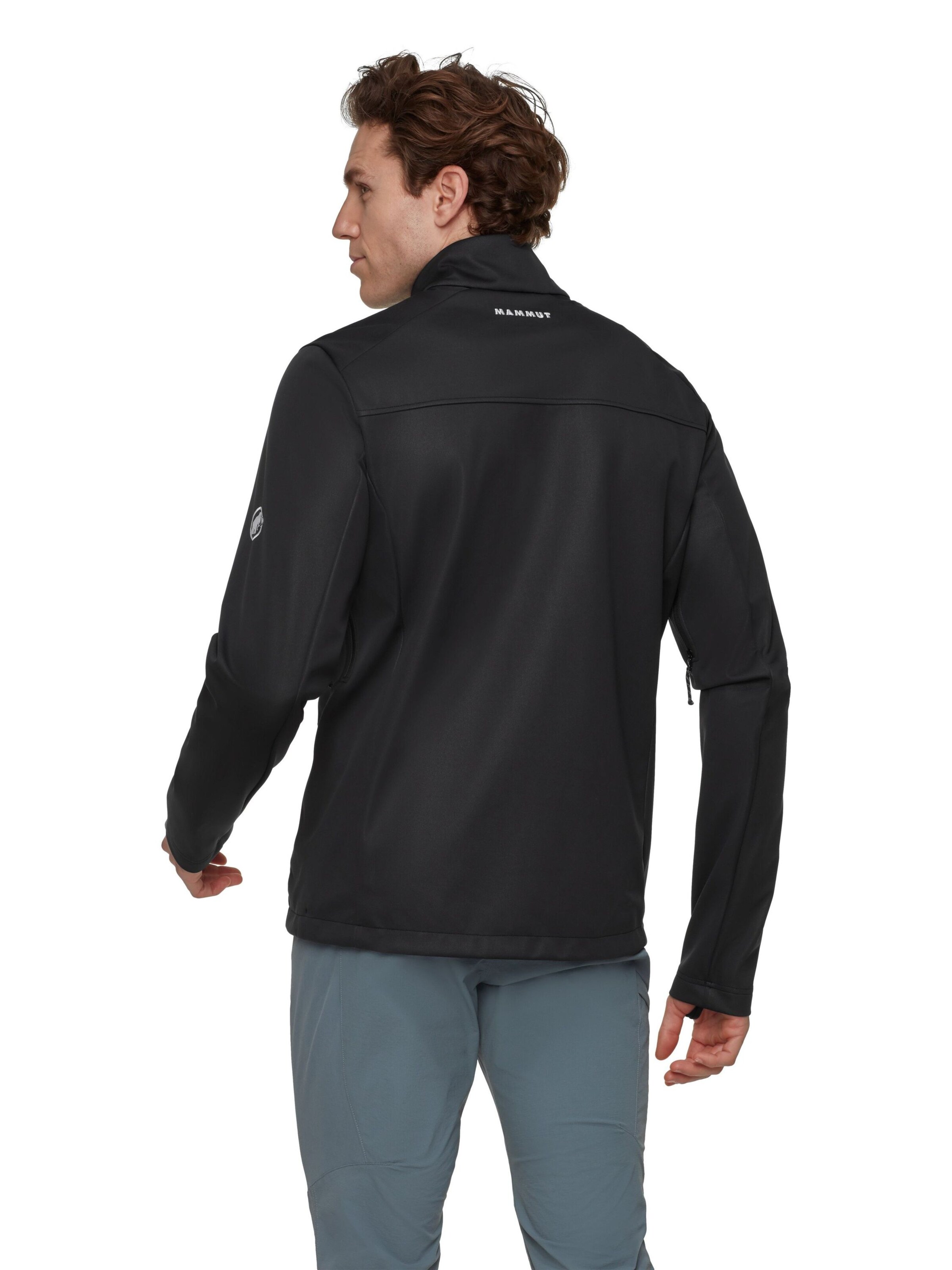 MAMMUT Outdoorjacke in Schwarz