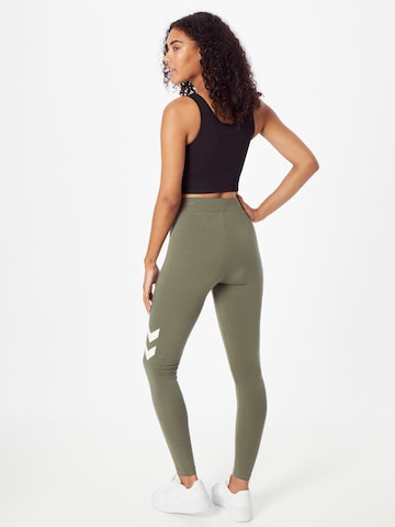 Hummel Skinny Leggings in Grün