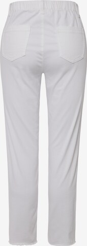 Coupe slim Pantalon LAURASØN en blanc