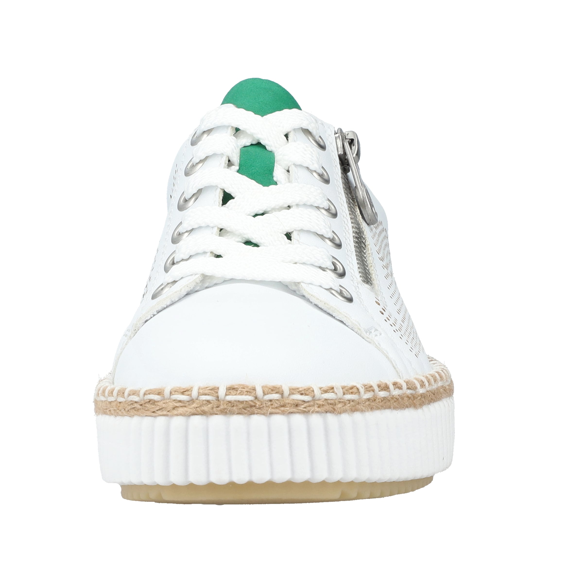 Baskets basses ' M2945 ' Rieker en blanc