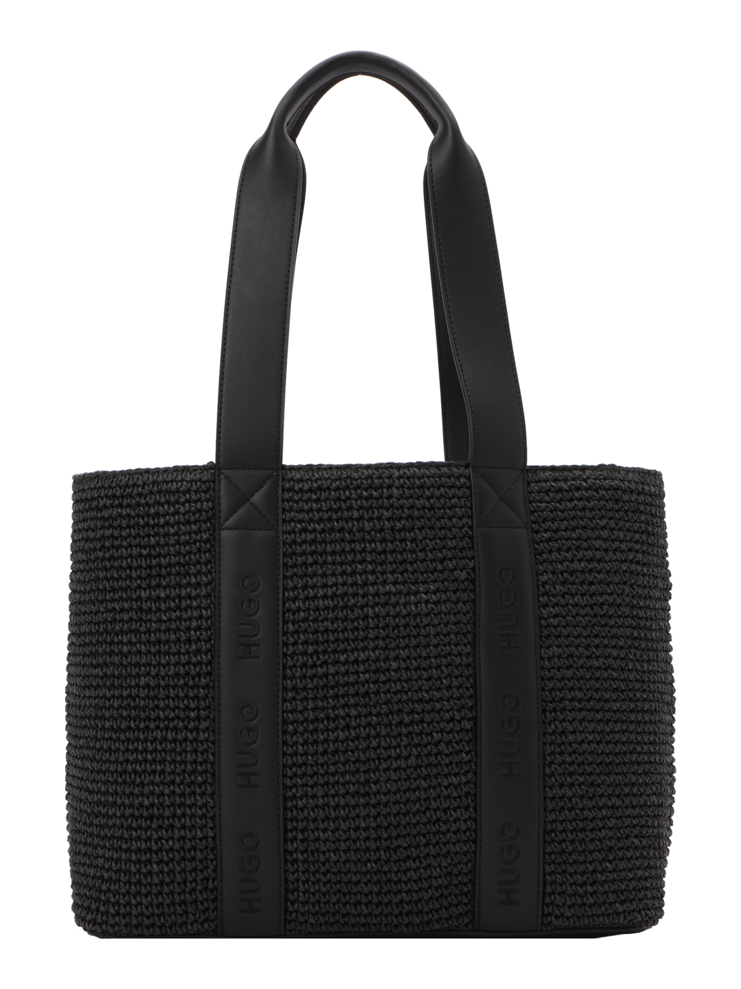 HUGO Шоппер 'Becky' в Черный: спереди