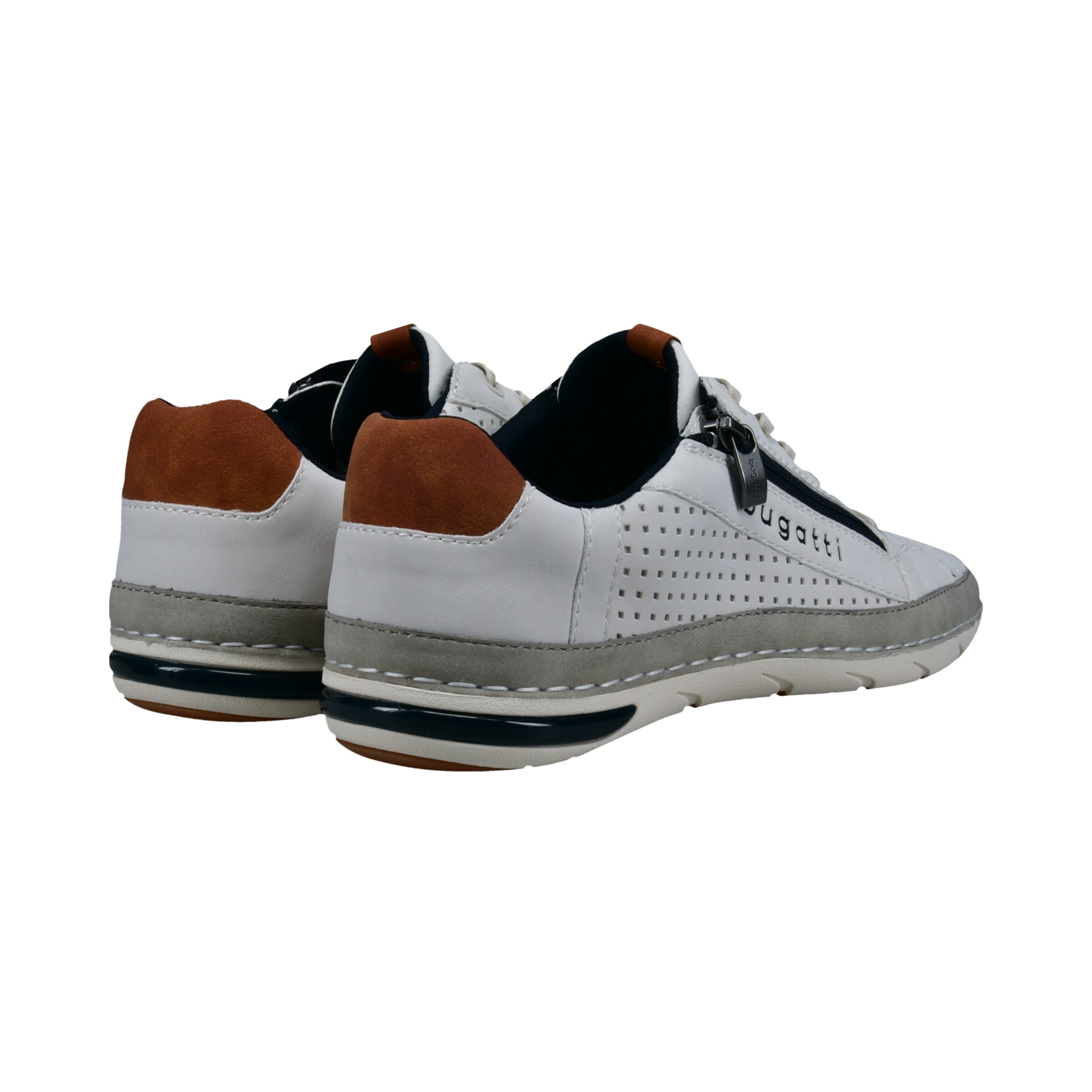 bugatti Schnürschuh in Weiß