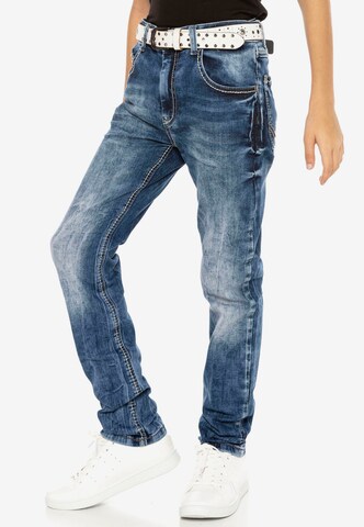 CIPO & BAXX Slimfit Jeans in Blauw