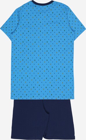 SCHIESSER Schlafanzug in Blau