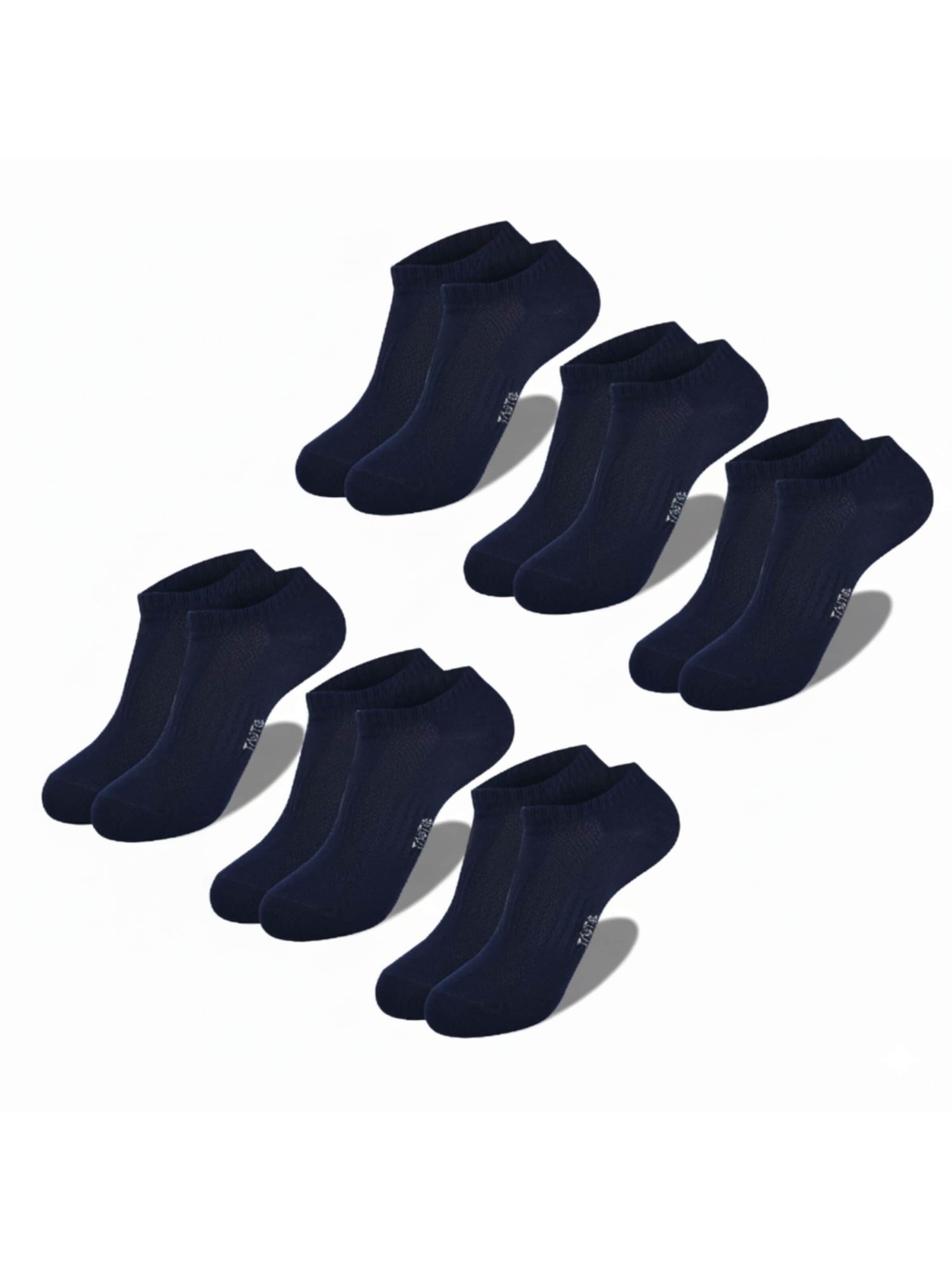 Calzino invisibile di Tastiq in blu: frontale