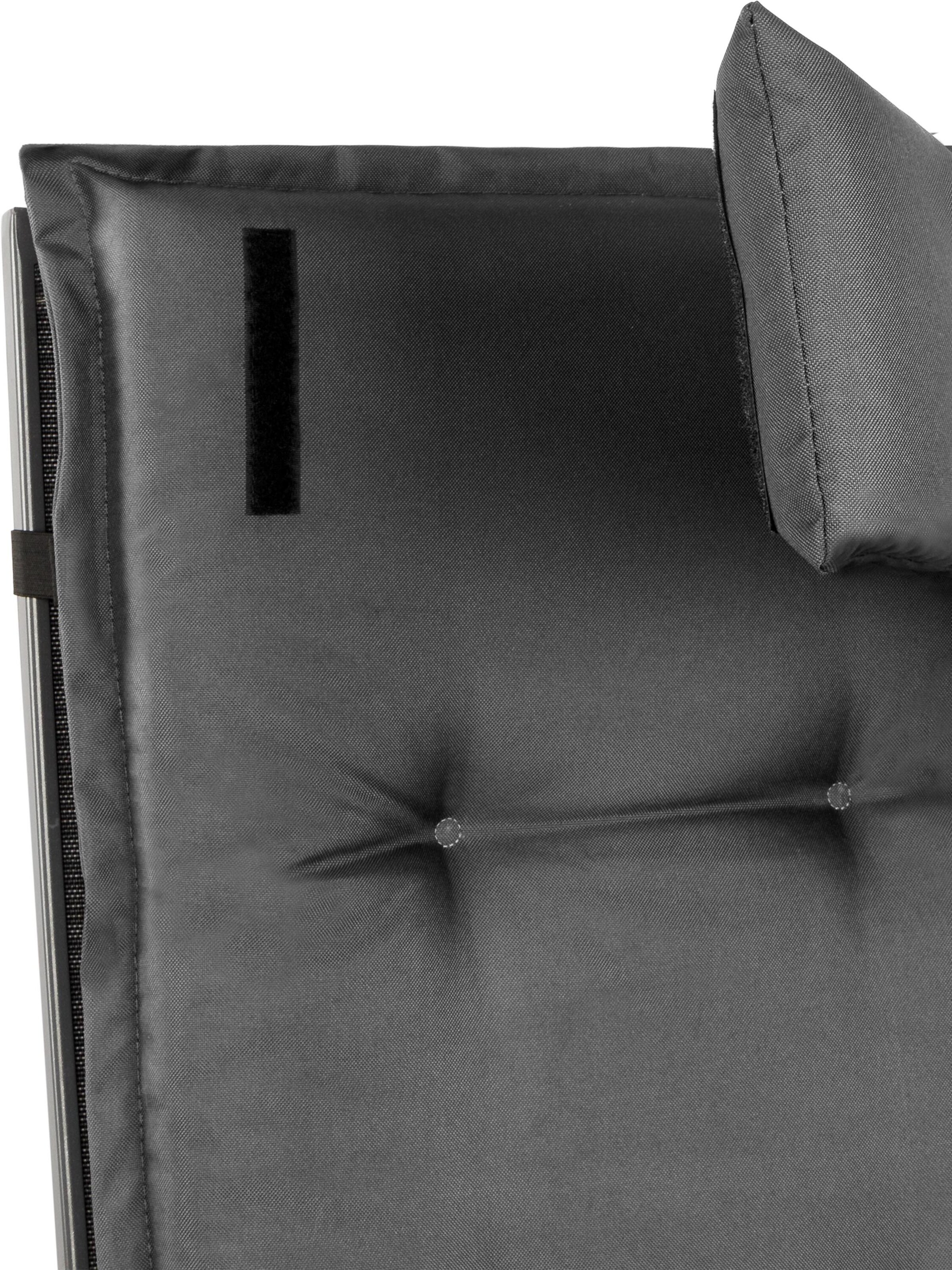 Aspero Stuhlauflage 'Palermo' in Grau