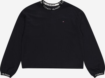 TOMMY HILFIGER T-shirt i blå: framsida