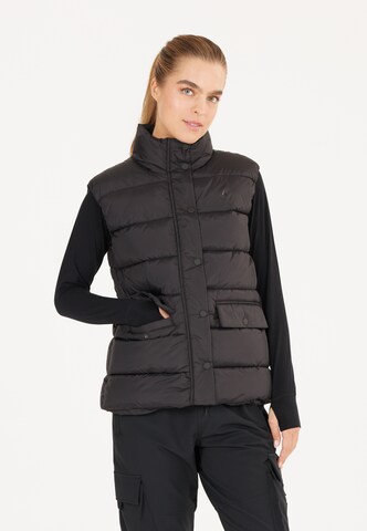Whistler Sports vest 'Amaretto' in Black: front