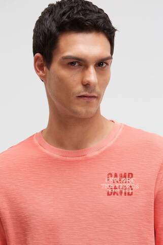 CAMP DAVID Sweatshirt in Orange