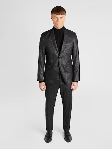 Karl Lagerfeld regular Κουστούμι 'CLEVER' σε μαύρο: μπροστά