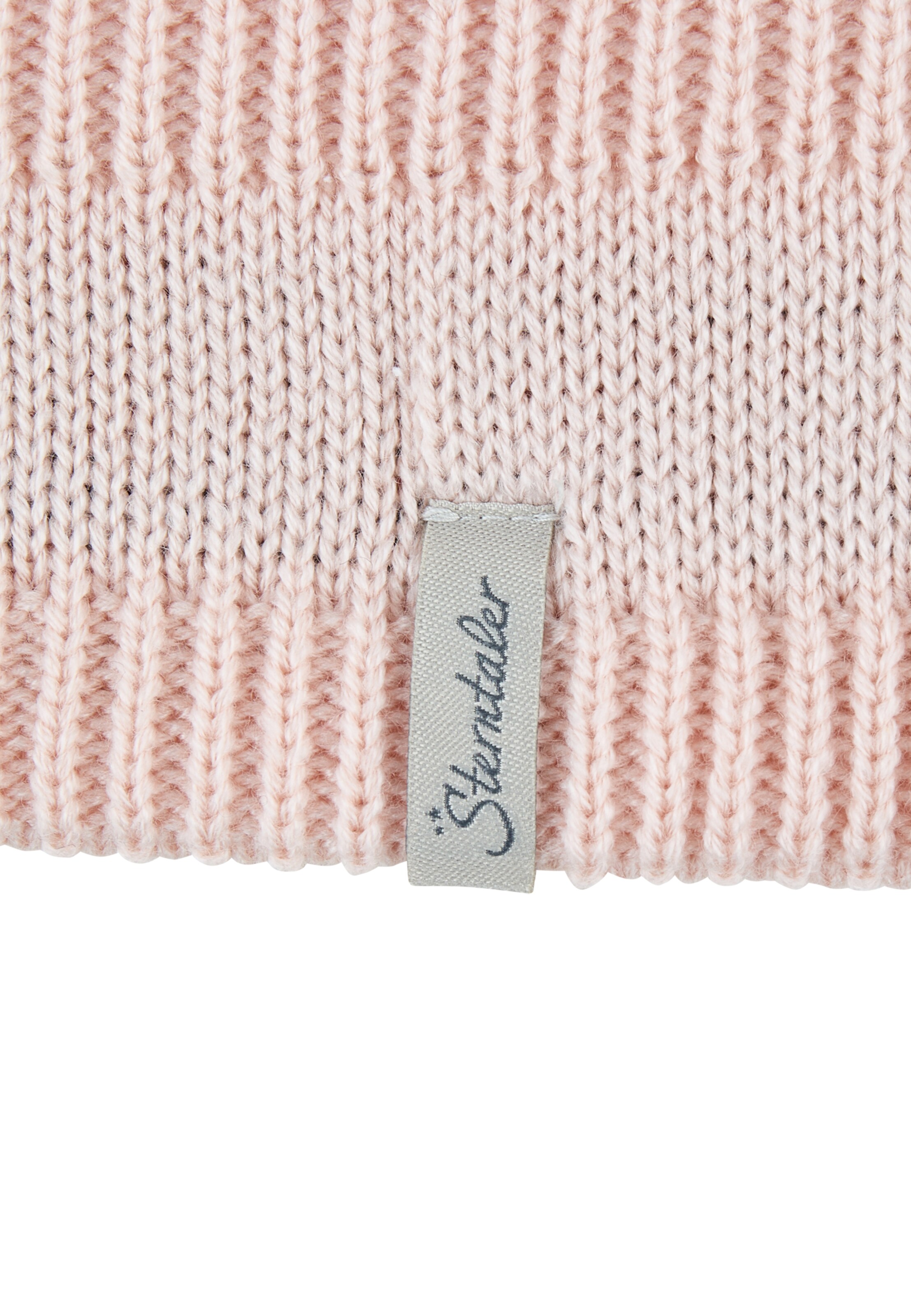 STERNTALER Beanie 'Katze' in Pink