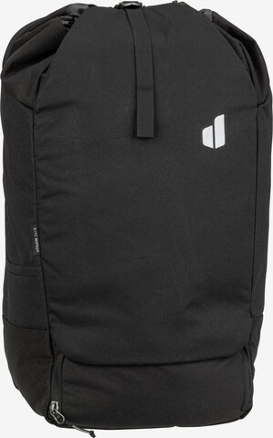 DEUTER Backpack in Black: front