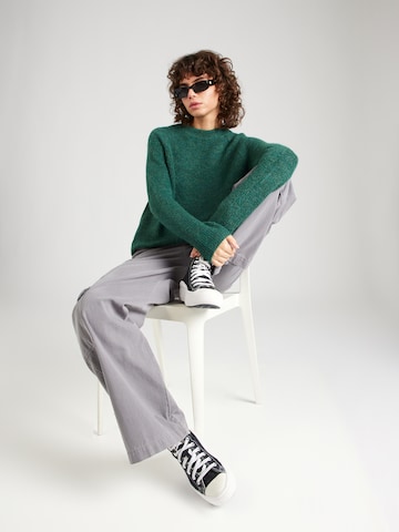 PIECES Sweater 'Ellen' in Green