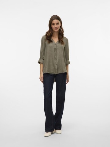 VERO MODA Blouse 'VMMelaney' in Green