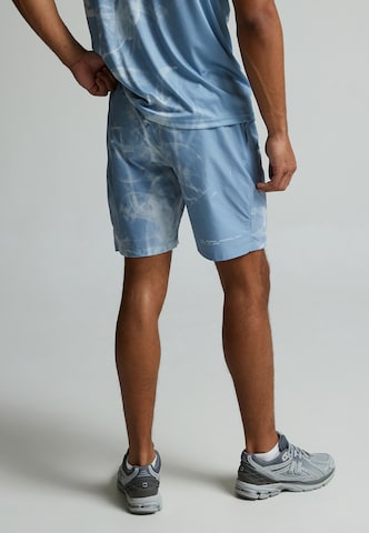 MONTERRAIN Regular Sportbroek in Blauw