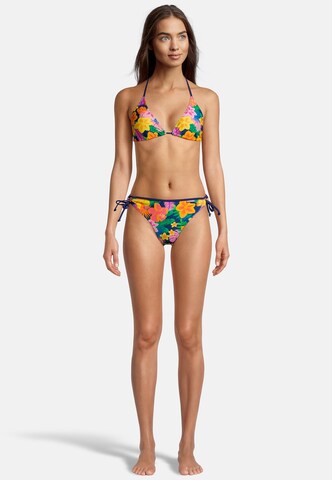 BECO the world of aquasports Triangle Bikini 'Summer Flowers' in Orange