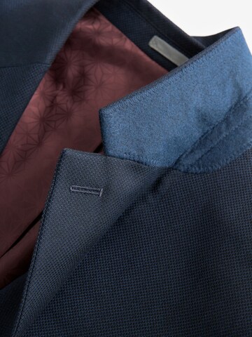Coupe regular Veste de costume Next en bleu