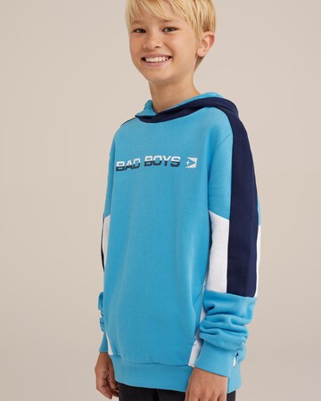 WE Fashion Sweatshirt i blå: forside