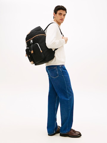 TOMMY HILFIGER Rucksack 'Heritage' in Schwarz