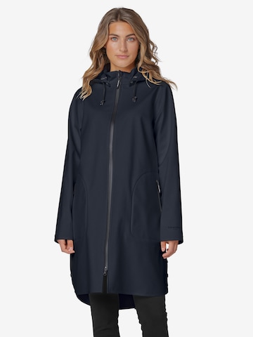 Manteau fonctionnel 'Rain128' ILSE JACOBSEN en noir : devant