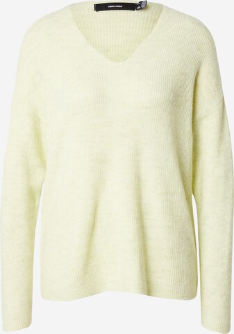 Pullover 'LEFILE' di VERO MODA in giallo: frontale