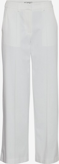 ICHI Pantalon à plis 'KATE' en crème, Vue avec produit