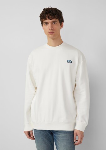 s.Oliver Sweatshirt in Beige: front