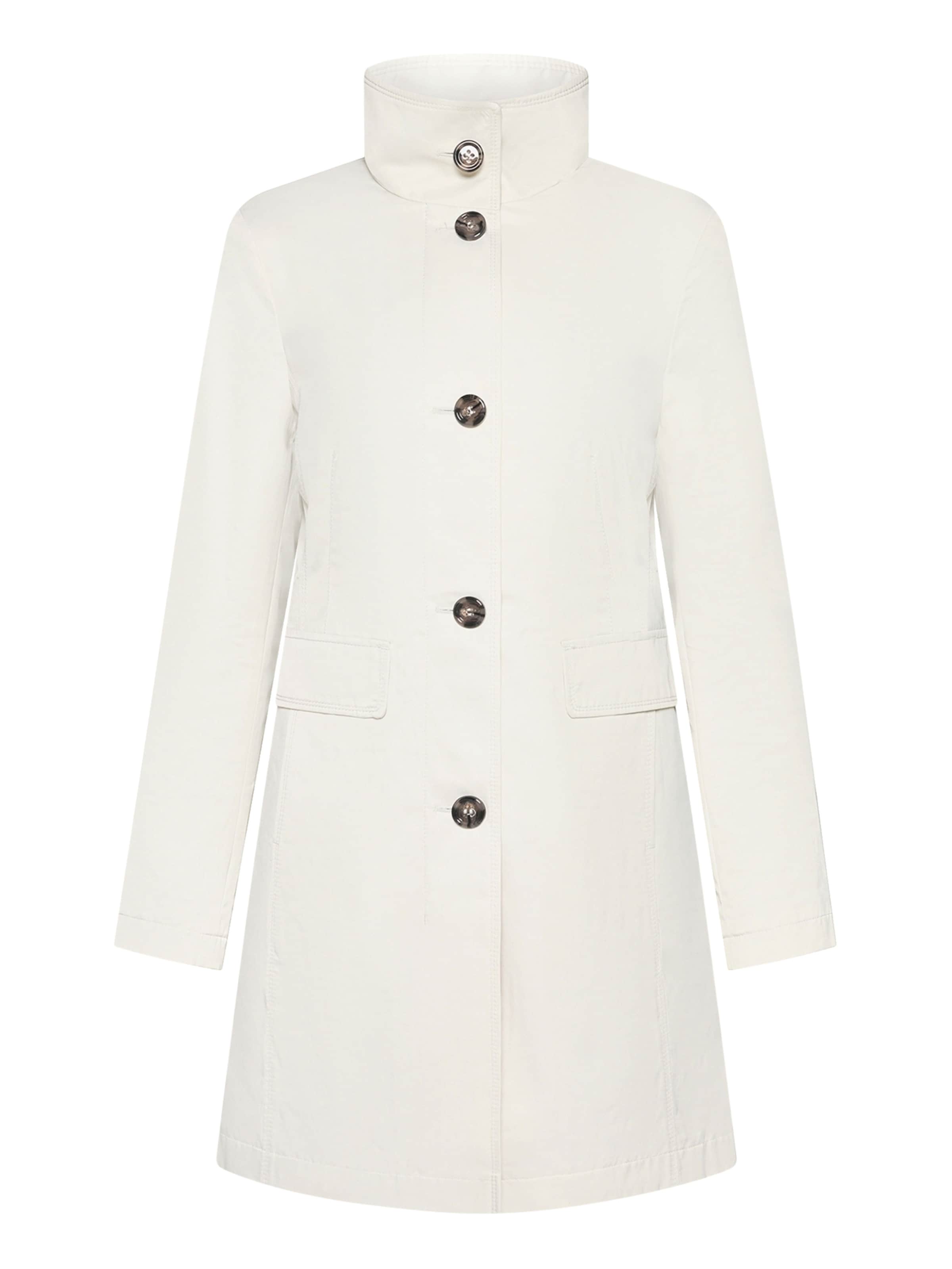 GIL BRET Manteau mi-saison en blanc, Vue avec produit