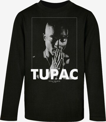 T-Shirt 'Tupac Shakur Praying' F4NT4STIC en noir : devant